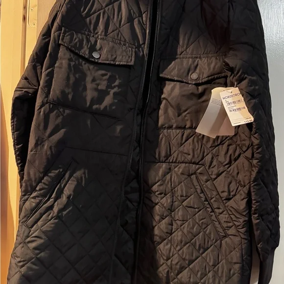 Zella Women’s Dark Quilted Puffer Jacket
